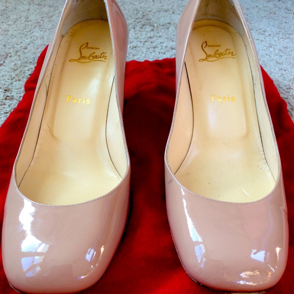 Christian Louboutin Cadrilla 70 Patent Size 39